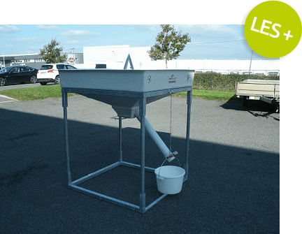 Les plus de la trémie à Big Bag