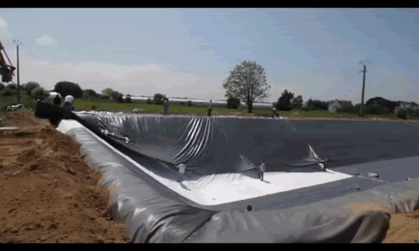 Cultivert - Géomembrane de stockage d'eau ou d'effluents