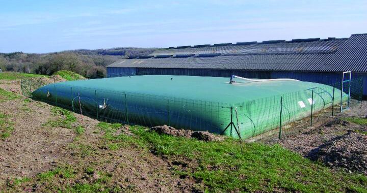 citerne souple stockage d'effluents