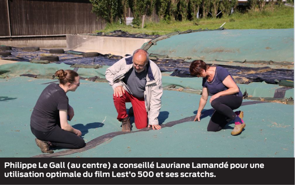 La conservation de l’ensilage est un élément clé dans les performances des élevage.Le Lest’o 500 est à la fois pratique et parfaitement isolant.