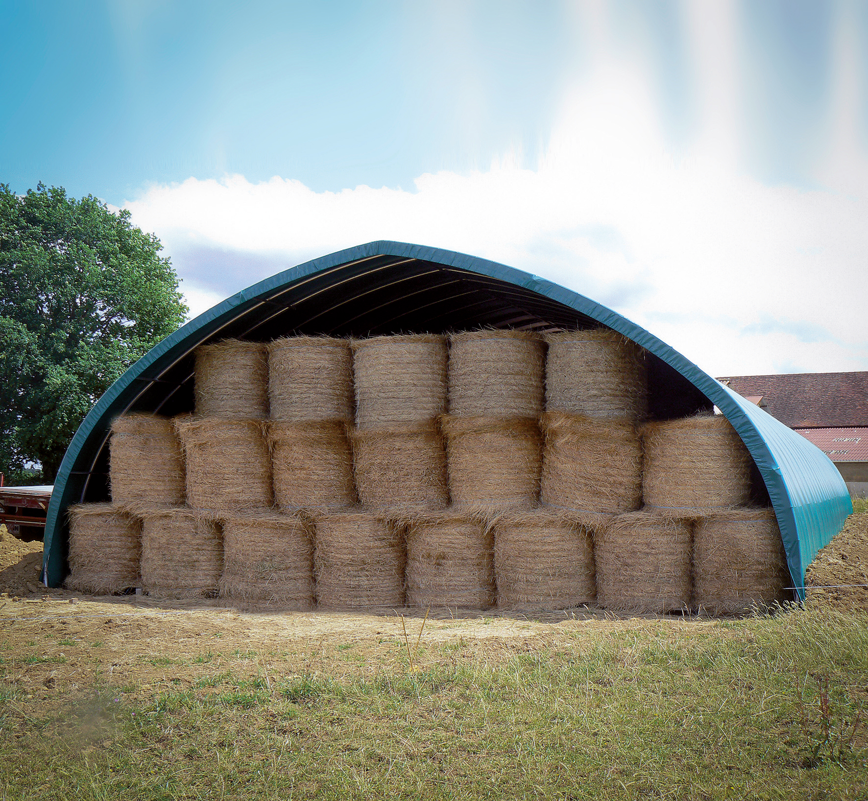 Illustration Tunnels de stockage ou d’élevage